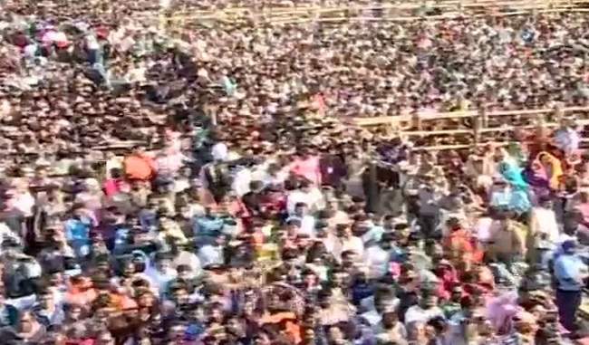 Prime Minister Modi addressing election rally in Bengal