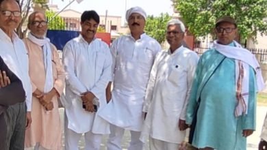Photo of बलिया के पत्रकार दिग्विजय सिंह से जेल में मुलाक़ात